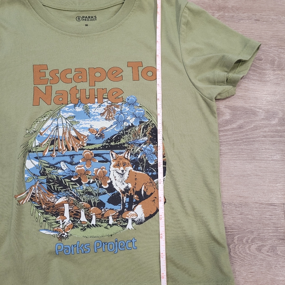 Parks Project Green Graphic T-Shirt - Picture 2 of 4